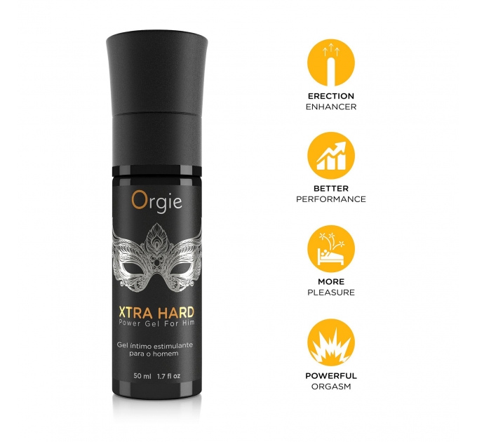 Гель для стимуляции члена Orgie - Xtra Hard Power Gel For Him (50 мл)