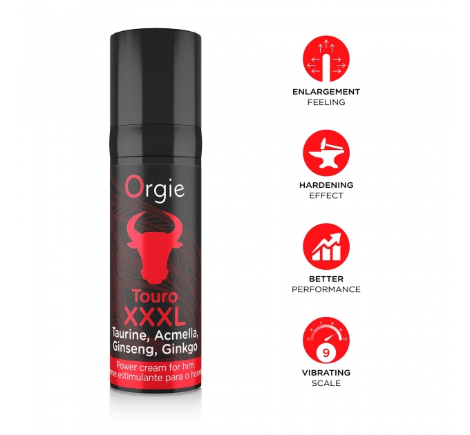 Крем для эрекции Orgie - Touro XXXL Power Cream (15 мл)