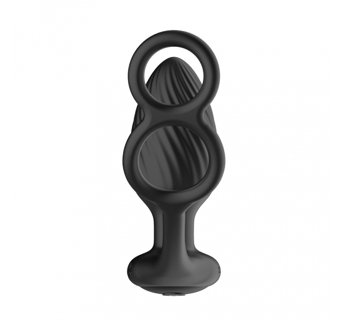 Анальная вибропробка Nexus Tornado Cock and Ball Ring