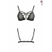 Бюстгальтер-стрепы MEGGY BRA black XXL/XXXL - Passion Exclusive