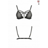 Бюстгальтер-стрепы MEGGY BRA black XXL/XXXL - Passion Exclusive