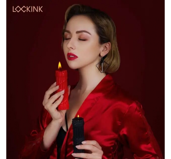 Свечи для BDSM LOCKINK SEVANDA Fetish Drip Candles Set 2 шт