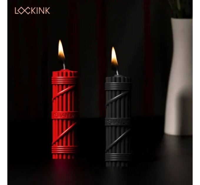 Свечи для BDSM LOCKINK SEVANDA Fetish Drip Candles Set 2 шт