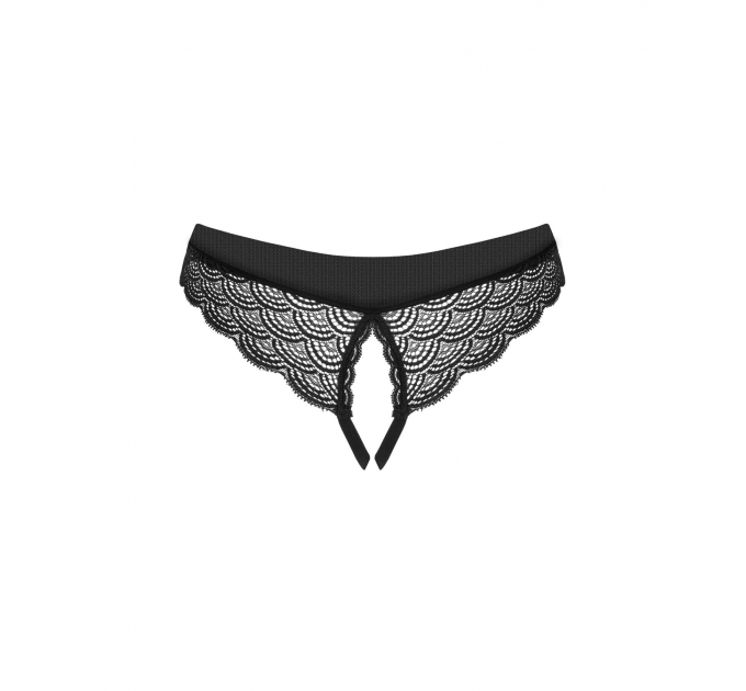 Трусики Obsessive Chemeris crotchless panties XS/S