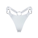 Трусики из натуральной кожи Feral Feelings - String Bikini White