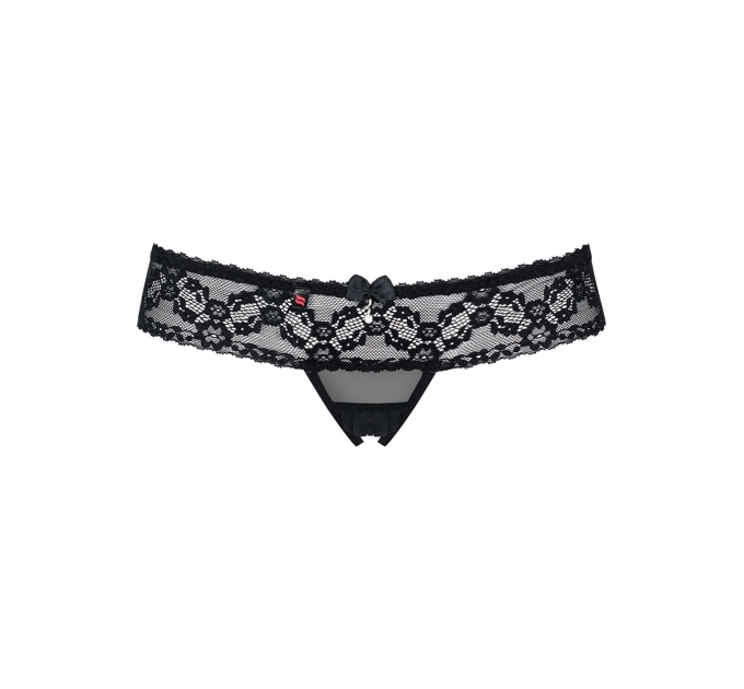 Obsessive 837-THC-1 crotchless thong L/XL