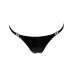 Трусики Noir Handmade P008 Powerwetlook panty with gold clasp - S