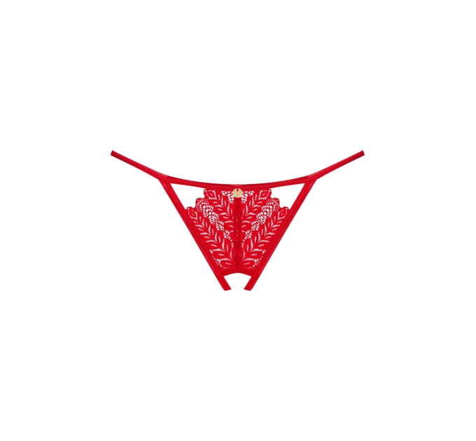 Трусики Obsessive Ingridia crotchless thong XS/S