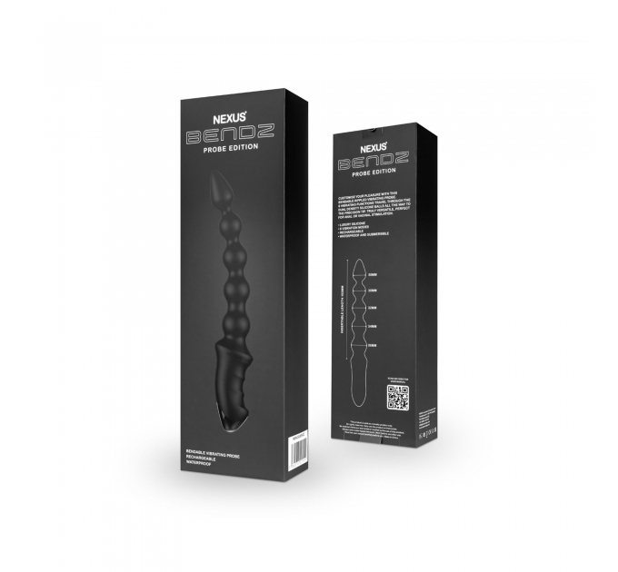 Nexus BENDZ Bendable Vibrator Anal Probe Edition