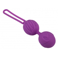Вагинальные шарики Adrien Lastic Geisha Lastic Balls BIG Violet (L), диаметр 4см, вес 90гр