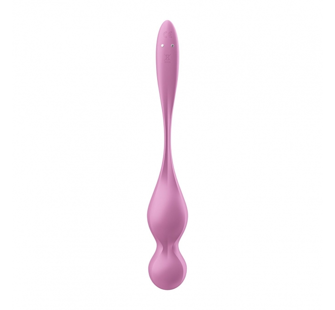 Вагинальные шарики с вибрацией Satisfyer Love Birds 1 Connect App Pink