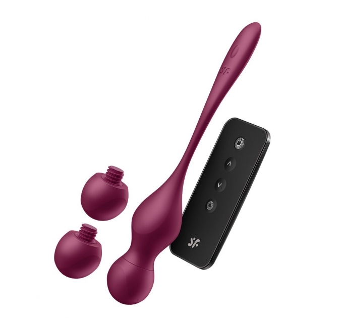 Вагинальные шарики с вибрацией Satisfyer Love Birds Vary Connect App