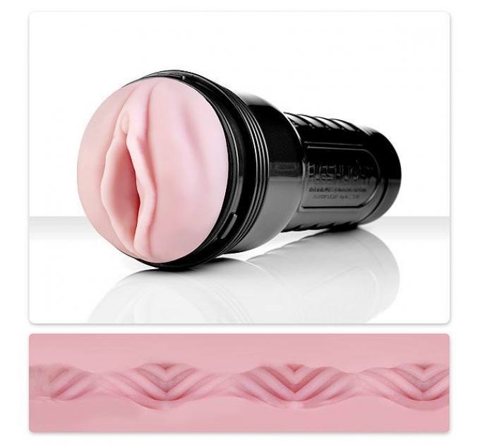 Мастурбатор вагина Fleshlight Pink Lady Vortex, нежный реалистичный рельеф