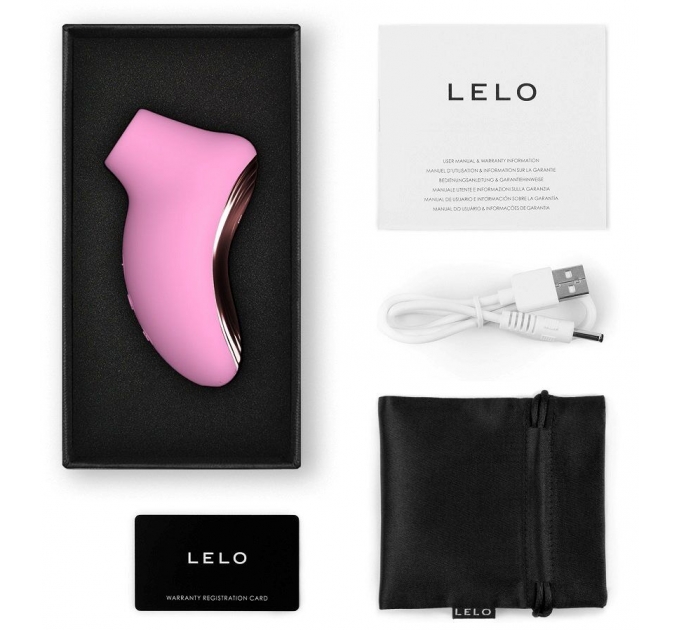 Звуковой стимулятор клитора LELO SONA 2 Travel Pink