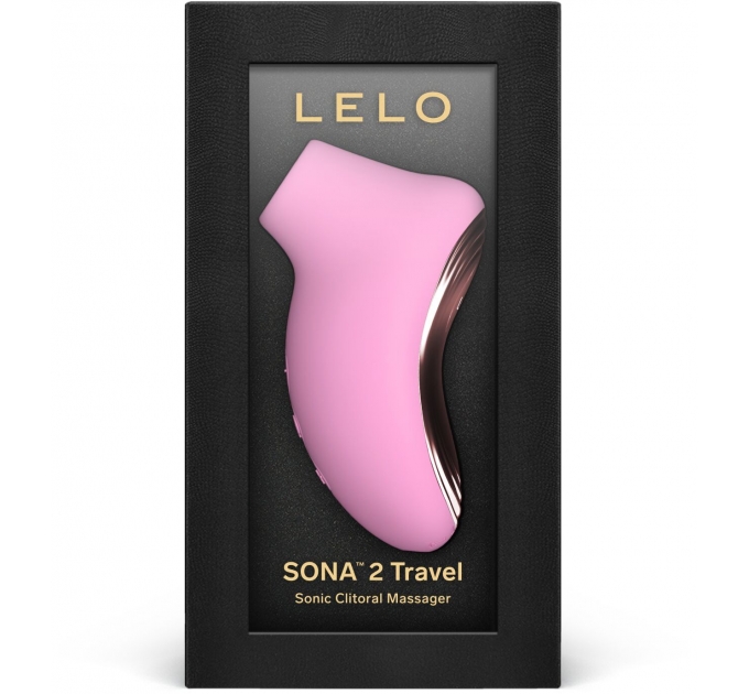 Звуковой стимулятор клитора LELO SONA 2 Travel Pink