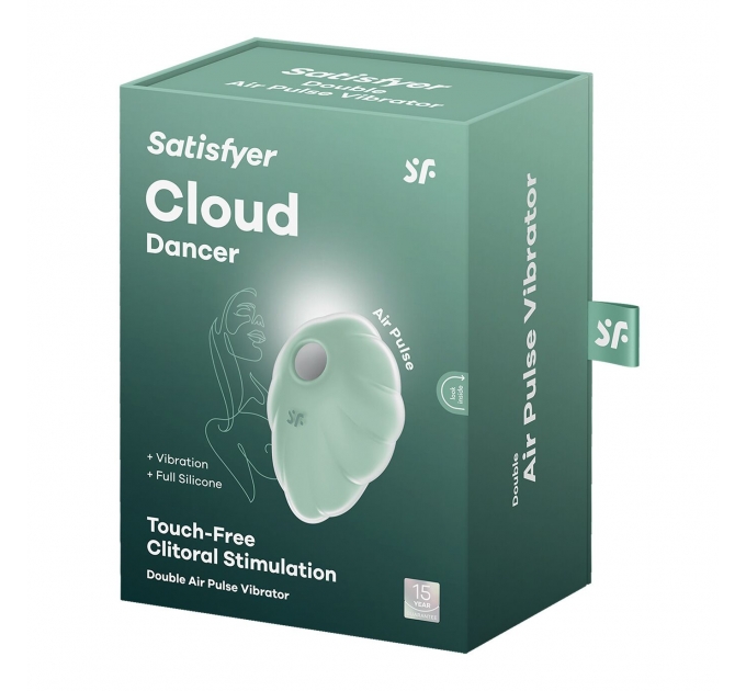 Вакуумный вибратор Satisfyer Cloud Dancer (Mint)