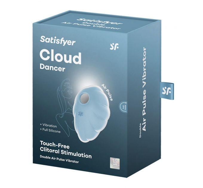 Вакуумный вибратор Satisfyer Cloud Dancer (Blue)