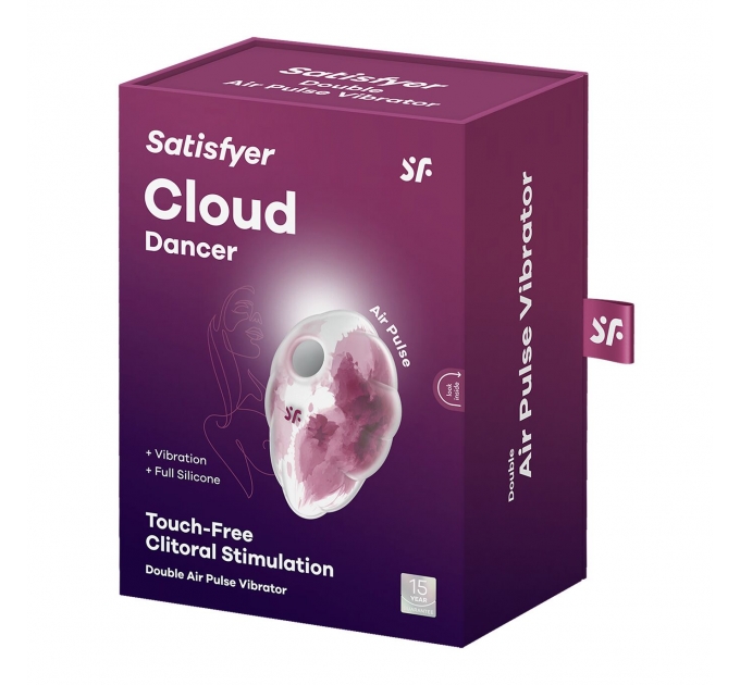 Вакуумный вибратор Satisfyer Cloud Dancer (Red)