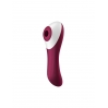 Вакуумный клиторальный стимулятор Satisfyer Dual Crush Wine Red