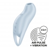 Вакуумный клиторальный стимулятор с вибрацией Satisfyer Pocket Pro 1 Blue