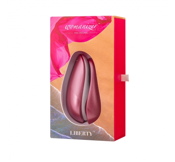 Вакуумный клиторальный стимулятор Womanizer Liberty Pink