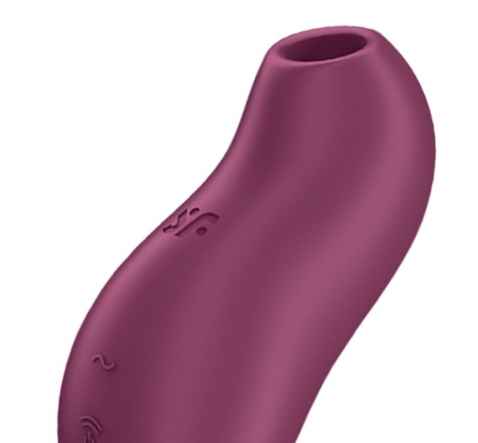 Вакуумный клиторальный стимулятор с вибрацией Satisfyer Pocket Pro 1 Purple