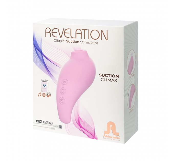 Вакуумный стимулятор Adrien Lastic Revelation Pink + APP