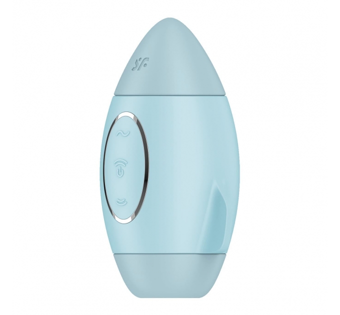 Вакуумный вибратор Satisfyer Mission Control Blue