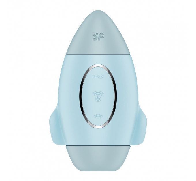 Вакуумный вибратор Satisfyer Mission Control Blue