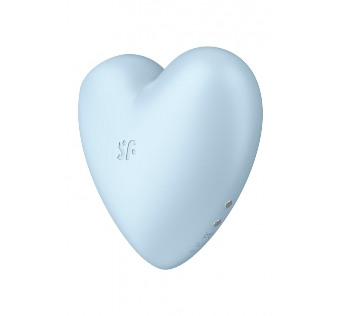 Вакуумный стимулятор Satisfyer Cutie Heart Blue