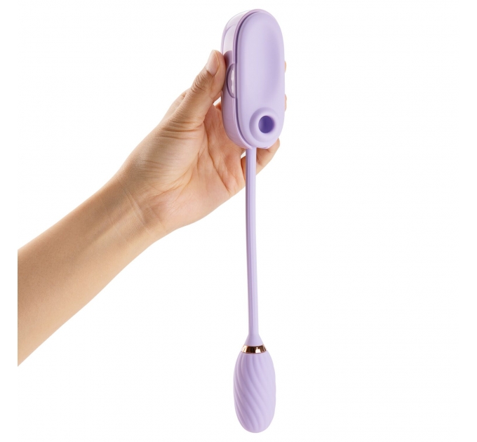 Вакуумный клиторальный стимулятор Otouch Louis Vibrate Purple с вибрацией