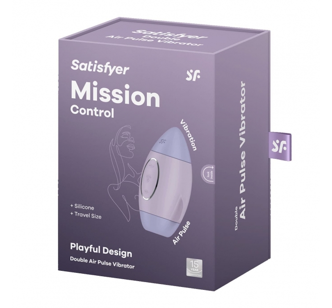 Вакуумный вибратор Satisfyer Mission Control Violet