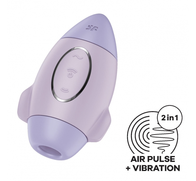 Вакуумный вибратор Satisfyer Mission Control Violet