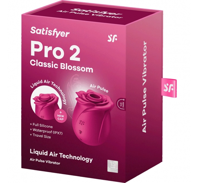 Вакуумный клиторальный стимулятор Satisfyer Pro 2 Classic Blossom
