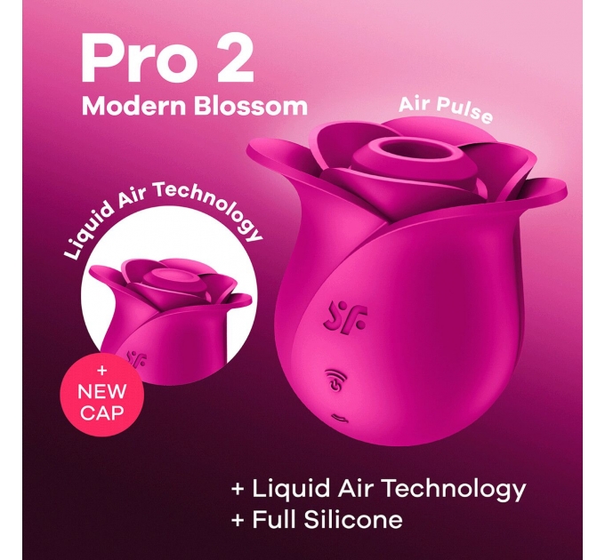 Вакуумный клиторальный стимулятор Satisfyer Pro 2 Modern Blossom