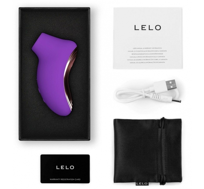 Звуковой стимулятор клитора LELO SONA 2 Travel Purple