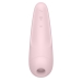 Вакуумный клиторальный стимулятор Satisfyer Curvy 2+ Pink с управлением через интернет
