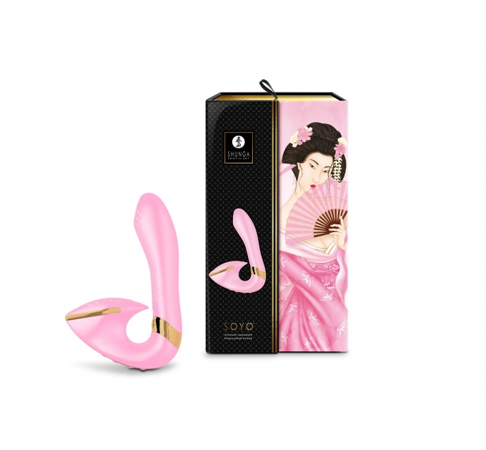 Вибратор Shunga - Soyo Intimate Massager Light Pink