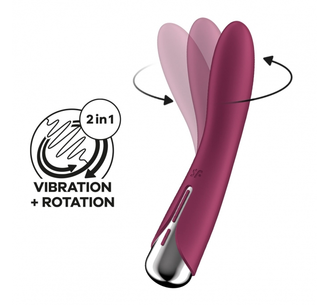 Вибратор Satisfyer Spinning Vibe 1 Red