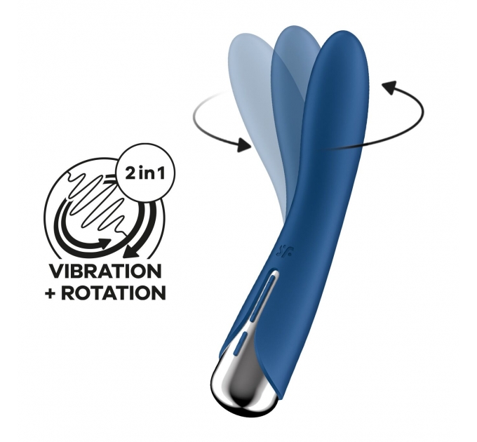 Вибратор Satisfyer Spinning Vibe 1 Blue