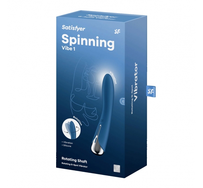 Вибратор Satisfyer Spinning Vibe 1 Blue