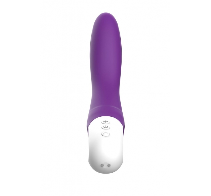 Вибратор точки G Liebe Bend It Rechargeable Purple, 10 режимов, очень мощный, гибкий ствол
