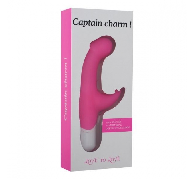 Вибратор кролик Love To Love CAPTAIN CHARM Pink со стимуляцией точки G