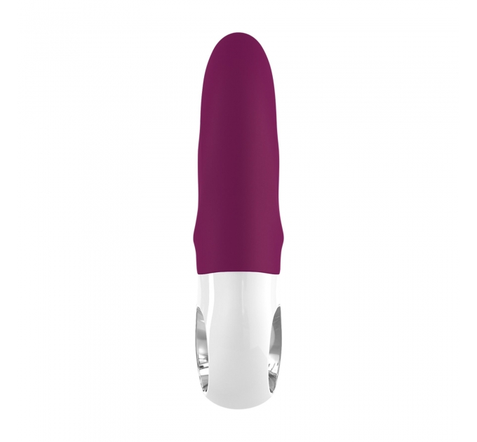 Вибратор-кролик Fun Factory MISS BI grape/white, 2 независимых мотора, диаметр 4,2 см