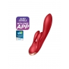 Вибратор кролик Satisfyer Double Flex Red