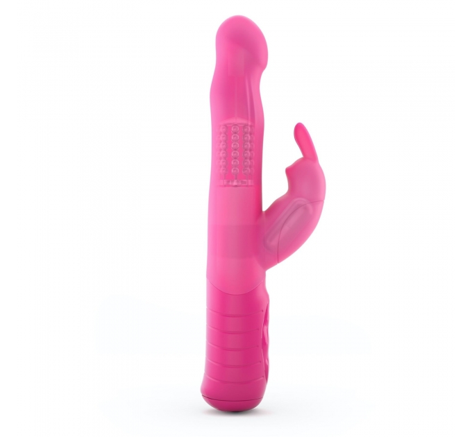 Вибратор-кролик Dorcel Baby Rabbit Magenta 2.0 с жемчужным массажем и вращающейся головкой