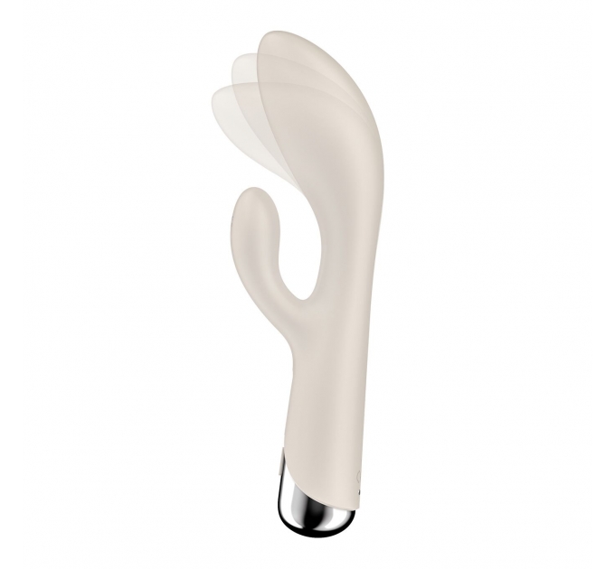 Вибратор-кролик Satisfyer Spinning Rabbit 1 Beige