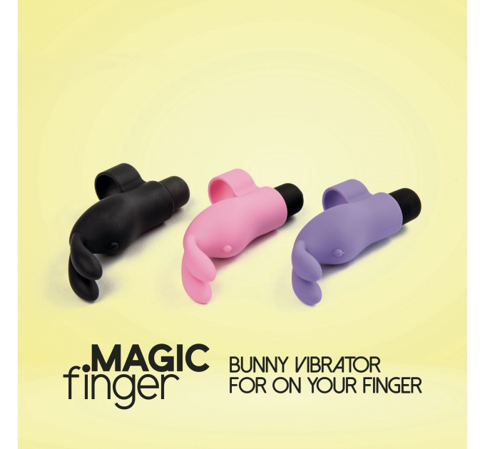 Вибратор на палец FeelzToys Magic Finger Vibrator Black
