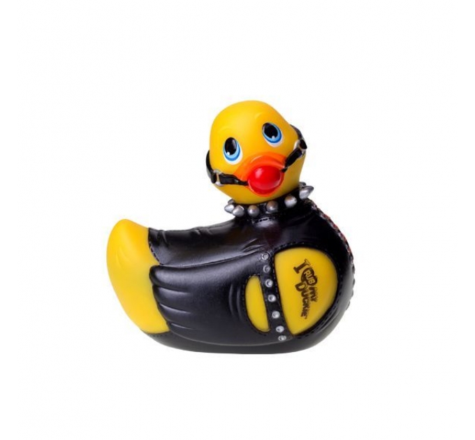 Вибромассажер уточка I Rub My Duckie - Bondage Yellow, любительница BDSM