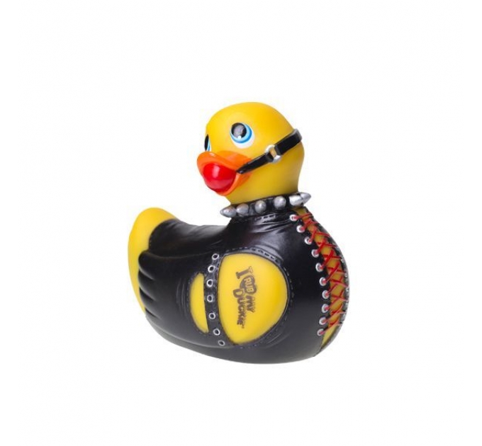 Вибромассажер уточка I Rub My Duckie - Bondage Yellow, любительница BDSM